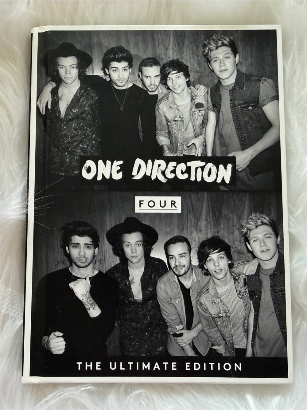 One Direction FOUR The Ultimate Edition Hardcover Book + CD